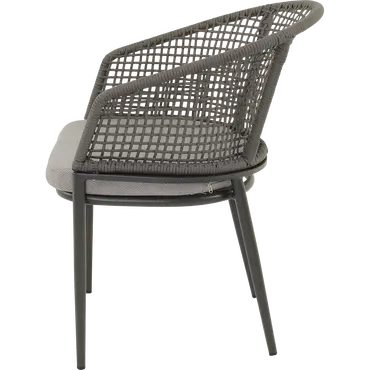 Stoel Kioto grijs zij, Lesli Living, tuinmeubels.nl