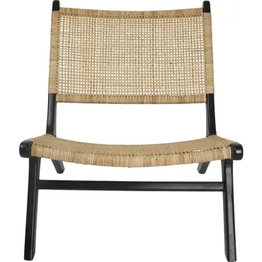 Stoel teak webbing b64d79h75cm voor, Van der Leeden, tuinmeubels