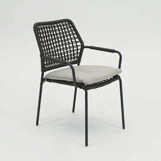 Swifty dining stoel c.black/ TPU grey/ valley sand