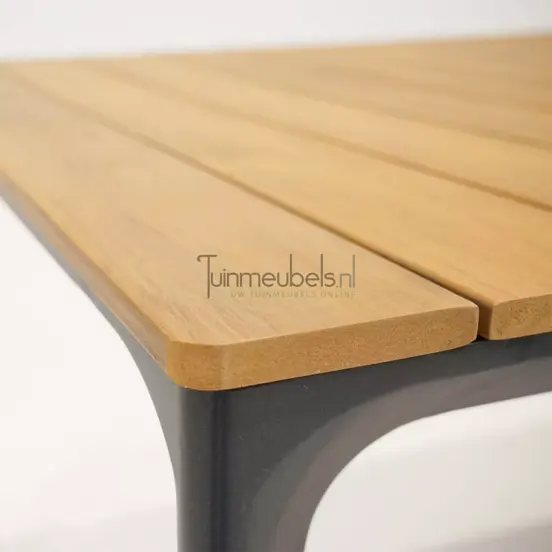 Tafel Arezzo 160x90cm detail, Lesli Living, tuinmeubels
