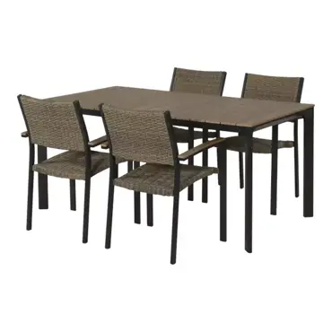 Tafel Arezzo 160x90cm sfeer, Lesli Living, tuinmeubels