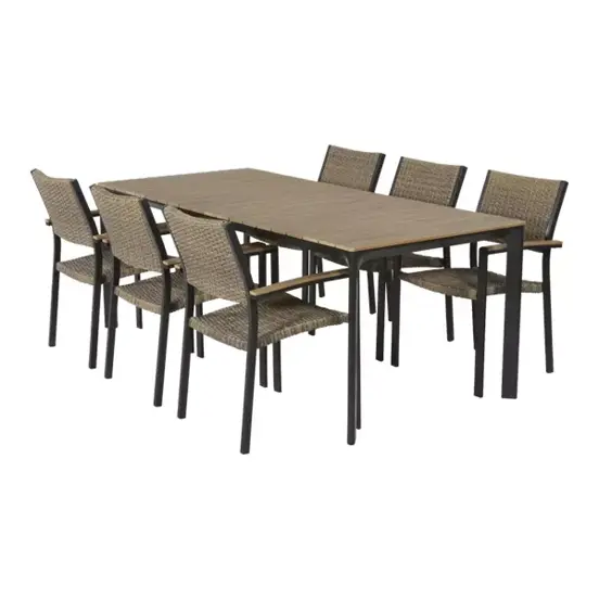 Tafel Arezzo 200x90cm sfeer, Lesli Living, tuinmeubels