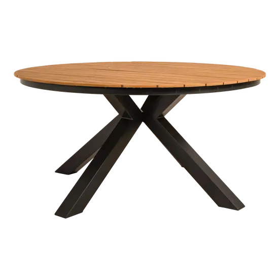 Tafel arezzo d120cm schuin, Lesli Living, tuinmeubels.nl