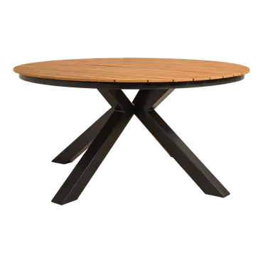 Tafel arezzo d120cm schuin, Lesli Living, tuinmeubels.nl