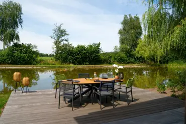 Tafel arezzo ovaal l240b110cm sfeer, Lesli Living, tuinmeubels