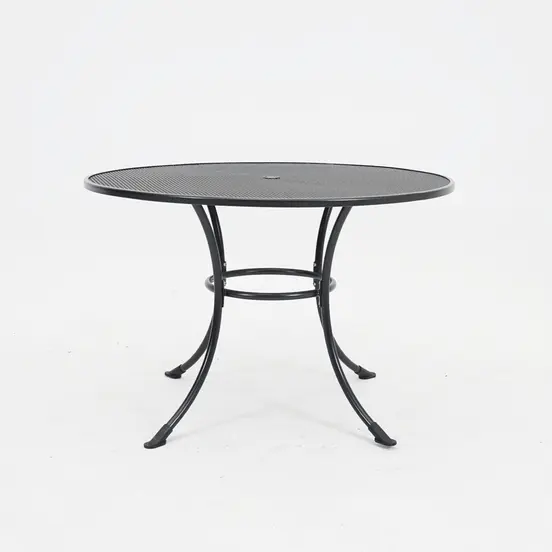 Tafel basic strekmetaal rond d110 antraciet - afbeelding 1