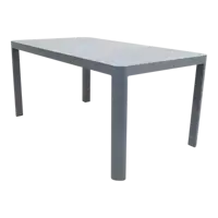 Tafel Buiten Tuin Castilla 2.0 Negro 160x90cm Lesli Living