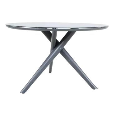 Tafel Mojito Ceramic Negro ø120cm, Lesli Living, Tuinmeubels.nl