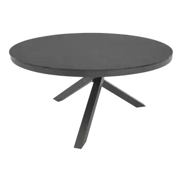 Tafel Buiten Tuin Mojito Ceramic Negro ø150cm Lesli Living - afbeelding 1