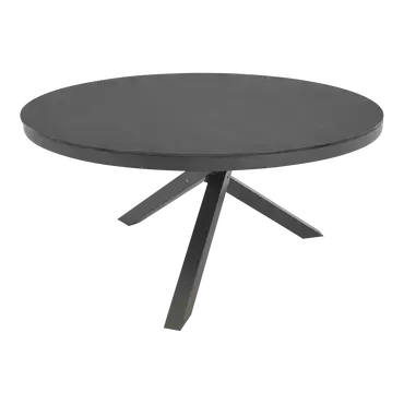 Tafel Buiten Tuin Mojito Ceramic Negro ø150cm Lesli Living - afbeelding 1