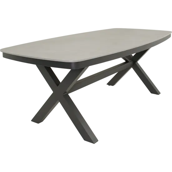 Tafel davos deens ovaal 200x100cm, Lesli Living, tuinmeubels.nl