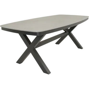 Tafel davos deens ovaal 200x100cm, Lesli Living, tuinmeubels.nl