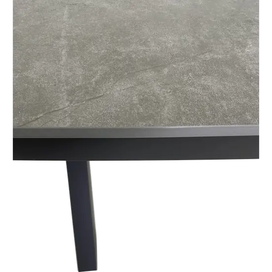 Tafel davos deens ovaal 200x100cm detail tafelblad, Lesli Living, tuinmeubels.nl