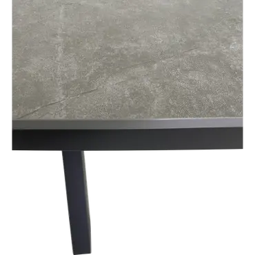 Tafel davos deens ovaal 200x100cm detail tafelblad, Lesli Living, tuinmeubels.nl