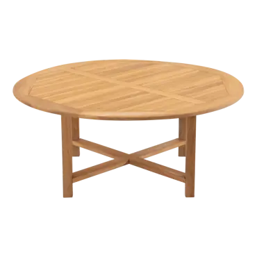 Tafel teak ø180x75cm