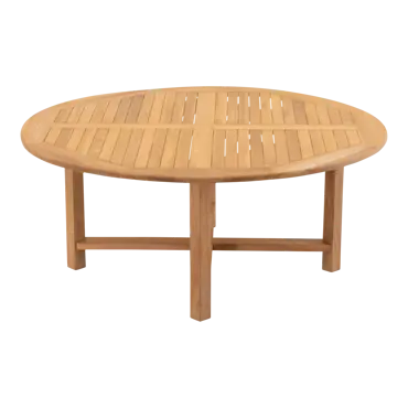 Tafel teak ø180x75cm zij, Lesli Living, tuinmeubels