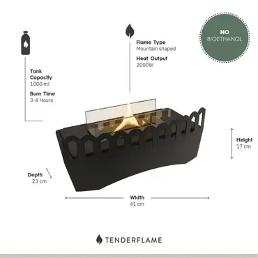 Classic Black informatie, Tenderflame, tuinmeubels.nl