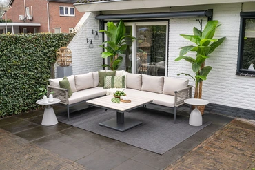 Teramon hoekset 4-delig sfeer, Garden Impressions, tuinmeubels.nl