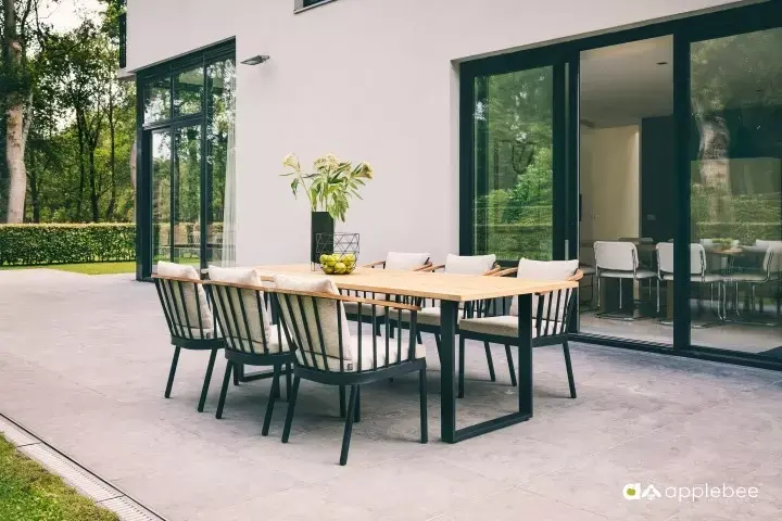 haat Leuk vinden Verbeteren Tuinset Condor 240 cm (incl. 6 stoelen) - Tuinmeubels.nl