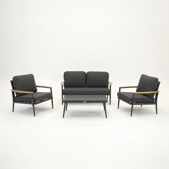 Tuinset Manon antraciet, Vita, Tuinmeubels.nl