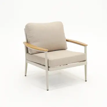 Tuinset Manon creme stoel, Vita, Tuinmeubels.nl