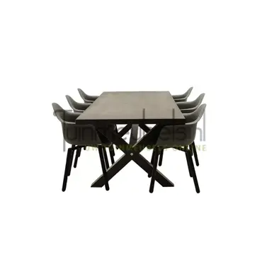 Tuinset Montreux met Vita Braga 240cm tafel www.tuinmeubels.nl