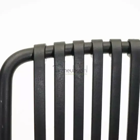 Vita porto stapelstoel zwart detail, Vita, tuinmeubels