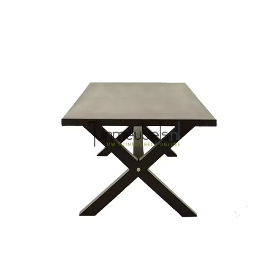 Tuinset Rattan met Vita Braga 240cm tafel www.tuinmeubels.nl