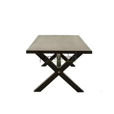 Tuinset Rattan met Vita Braga 240cm tafel www.tuinmeubels.nl