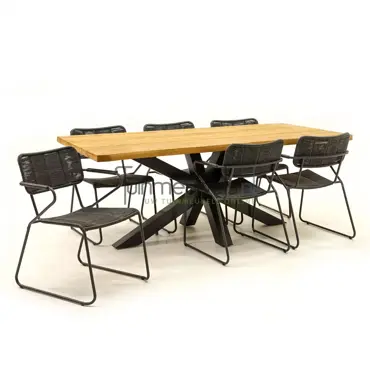 Tuinset Swing Antra met Spectral 200cm tafel - afbeelding 4