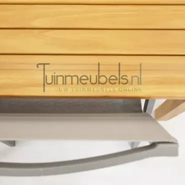 Tuinset Torino stapelbaar met Neva tafel 144 cm, tuinmeubels.nl, foto 4