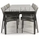 Tuinstoel Anzio Light Antracite 8 stoelen met rialto aluminium tafel 262 x 329 cm, tuinmeubels.nl, foto 3