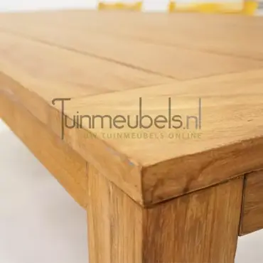 Tuinstoel Jakarta lemon met Colombo tafel 240 cm, tuinmeubels.nl, foto 5