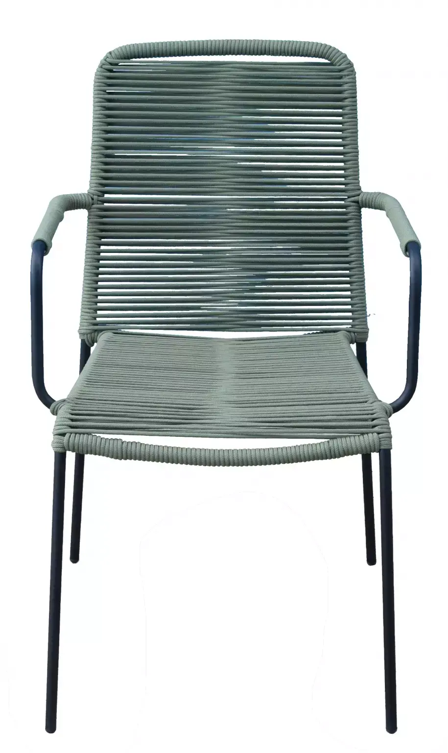 Tuinstoel Vita Luxor dinging touw - groen
