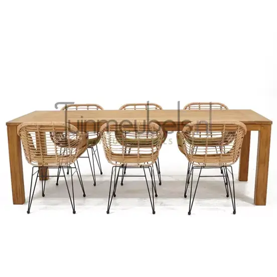 Tuinstoel Moda nature met Colombo tafel 240, tuinmeubels.nl, foto 2