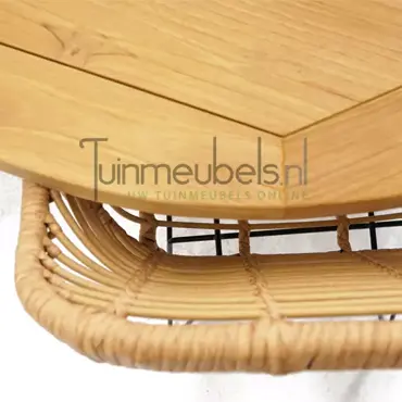 Tuinstoel Moda nature met Mistral tafel ovaal 280, tuinmeubels.nl, foto 4