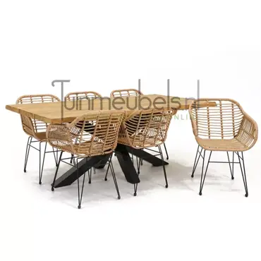 Tuinstoel Moda nature met Spectral tafel 200, tuinmeubels.nl, foto 1