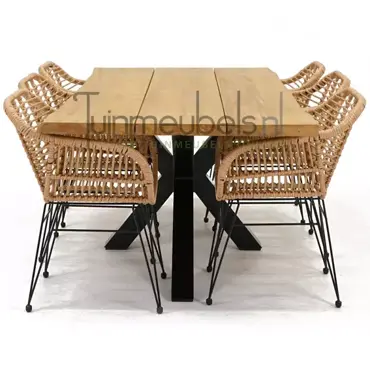 Tuinstoel Moda nature met Spectral tafel 200, tuinmeubels.nl, foto 3