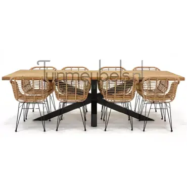 Tuinstoel Moda nature met Spectral tafel 260, tuinmeubels.nl, foto 2