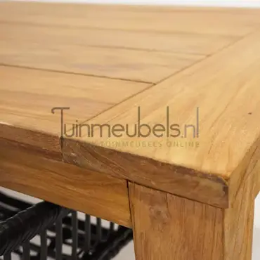 Tuinstoel Moda zwart met Colombo tafel 240, tuinmeubels.nl, foto 4