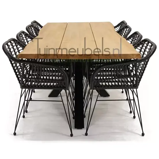 Tuinstoel Moda zwart met Spectral 260, tuinmeubels.nl, foto 3