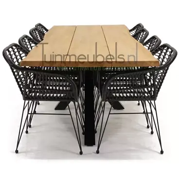 Tuinstoel Moda zwart met Spectral 260, tuinmeubels.nl, foto 3