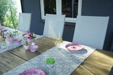 Tuinstoel Primero verstelbaar crème sfeer, Vita, tuinmeubels.nl
