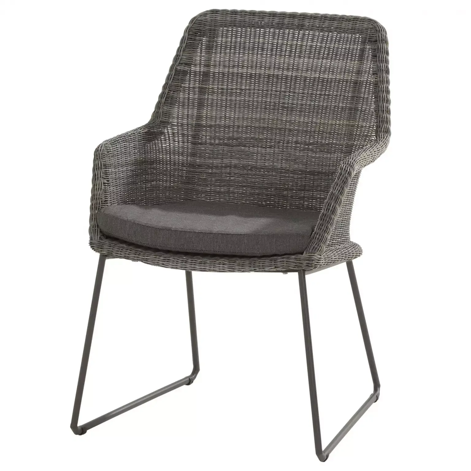 Tuinstoel Samoa Ecoloom Charcoal met kussen | 4 Seasons Outdoor