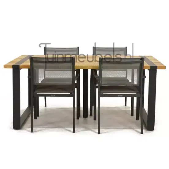 Tuinstoel Tosca dining met Alto 180 cm teaktafel, tuinmeubels.nl, foto 2
