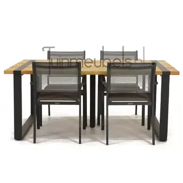 Tuinstoel Tosca dining met Alto 180 cm teaktafel, tuinmeubels.nl, foto 2