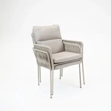 Vita Gomez stapelstoel bruin stapel, Vita, tuinmeubels