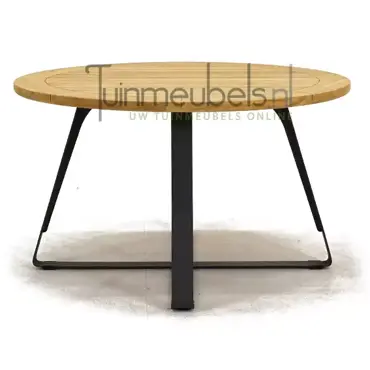 Tuintafel Basso teak 130 cm rond van 4 Seasons Outdoor - afbeelding 1