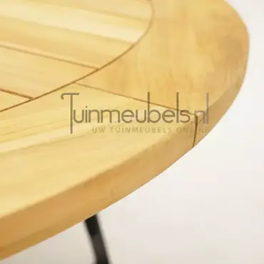 Tuintafel Basso Teak 160 cm Rond - afbeelding 2