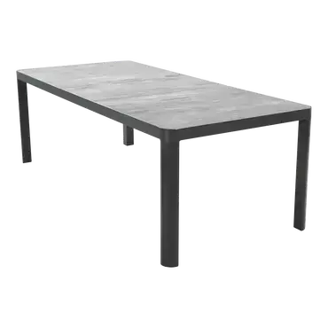 Tuintafel buiten Castilla 2.0 Negro 220x100cm Lesli Living - afbeelding 1